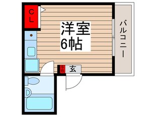 コスモスハイツの物件間取画像